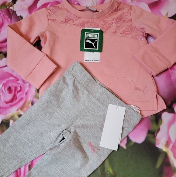 Puma Other - Nwt puma outfit set 12 months girls new